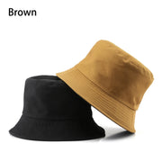 reversible cotton bucket hat, view 7 - MRSLM