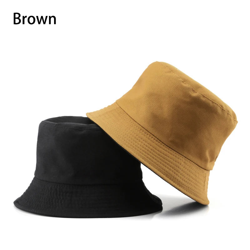 reversible cotton bucket hat, view 7 - MRSLM