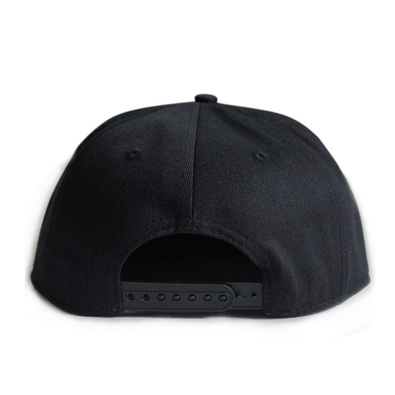 unisex flat brim rivet cap, view 7 - MRSLM