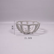 nordic hollow ceramic fruit basket, view 9 - MRSLM
