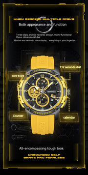 men's quartz sports watch, view 10 - MRSLM