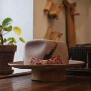 beige wool top hat, view 10 - MRSLM