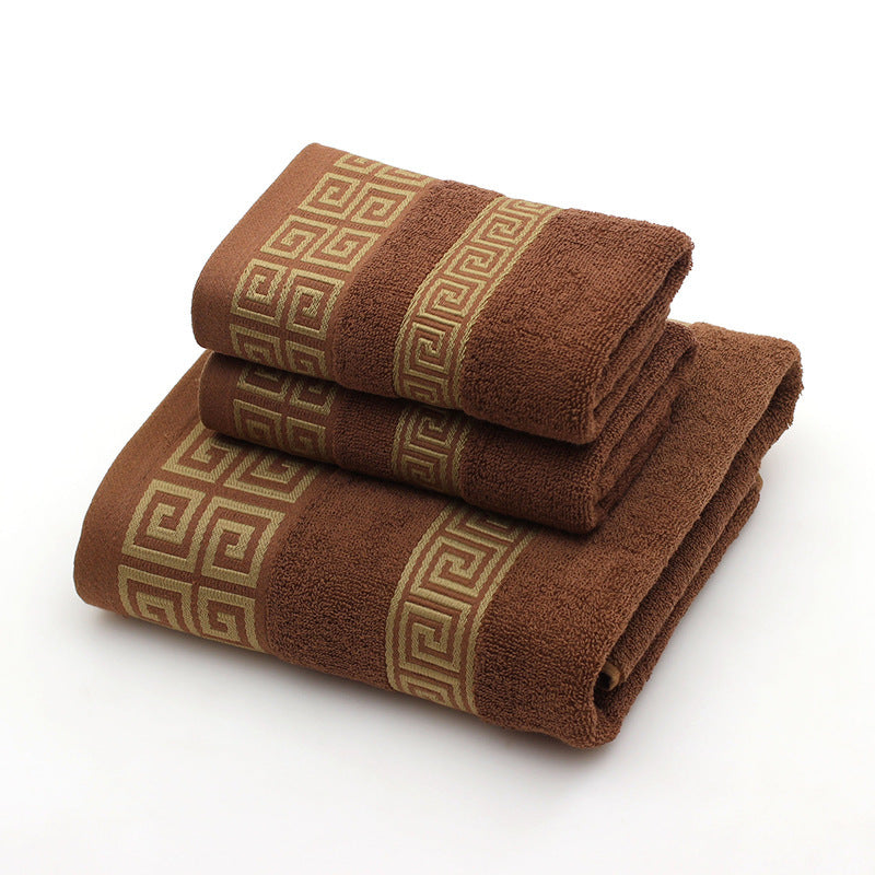 Cotton towel gift box set, view 10 - MRSLM
