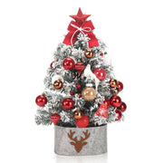 flocked snow Christmas tree, view 9 - MRSLM