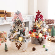 flocked snow Christmas tree - MRSLM