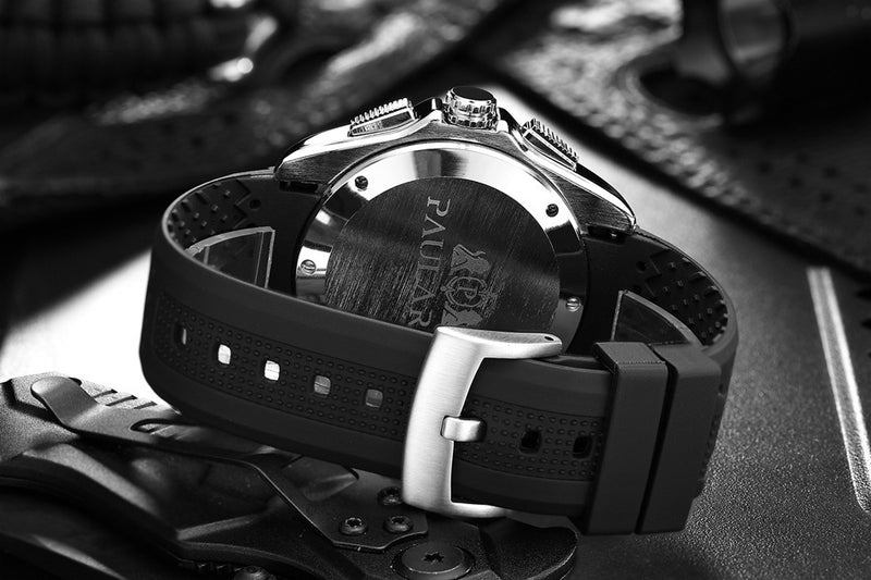 men's automatic mechanical noctilucent watch, view 10 - MRSLM