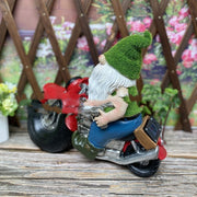 solar motorcycle resin statue pendant, view 6 - MRSLM