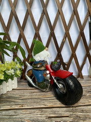 solar motorcycle resin statue pendant, view 8 - MRSLM