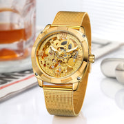 Men's automatic mechanical watch, steel band, view 9 - MRSLM