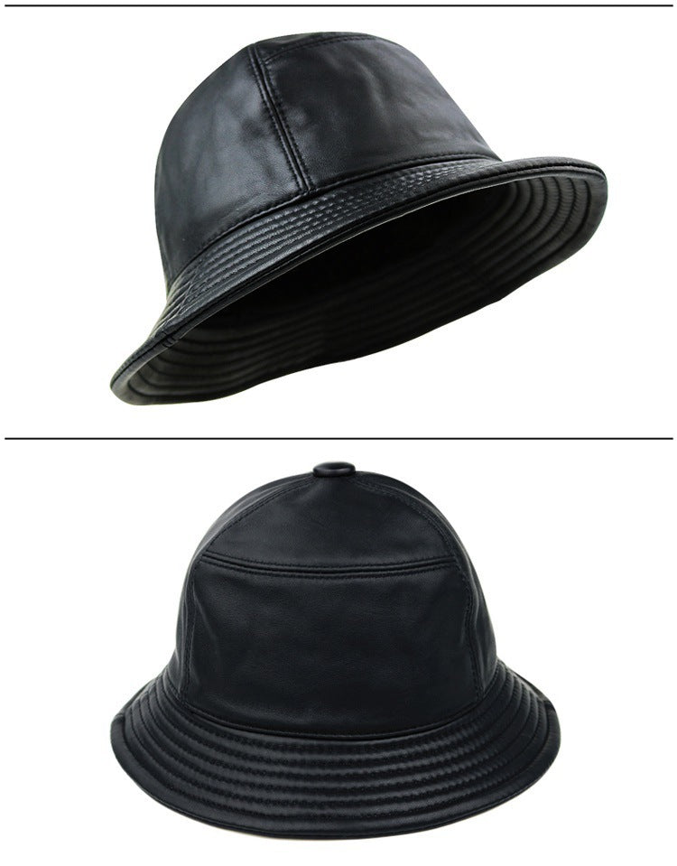 sheepskin dome bucket hat, view 8 - MRSLM
