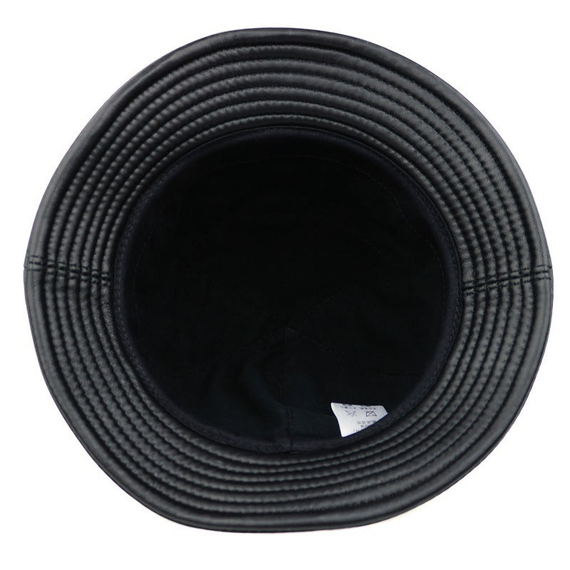 sheepskin dome bucket hat, view 10 - MRSLM