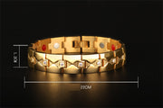 men's titanium steel magnetic clasp bracelet, view 4 - MRSLM