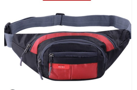 Waterproof Canvas Multi-pocket Phone Chest Bag
