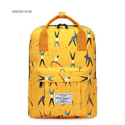 printed laptop backpack, view 8 - MRSLM