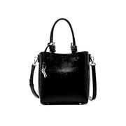 genuine leather crossbody handbag, view 8 - MRSLM