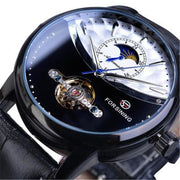 hollow out automatic men's watch, view 3 - MRSLM