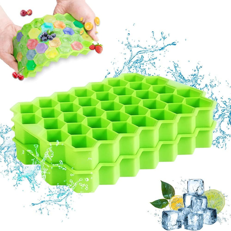 honeycomb silicone ice cube tray, view 8 - MRSLM