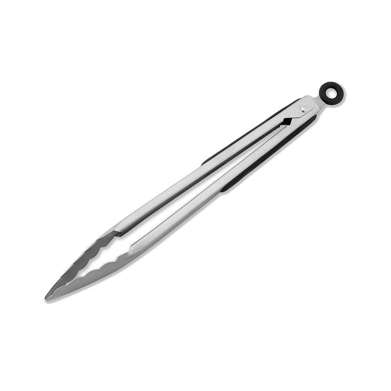 stainless steel BBQ tongs, view 2 - MRSLM