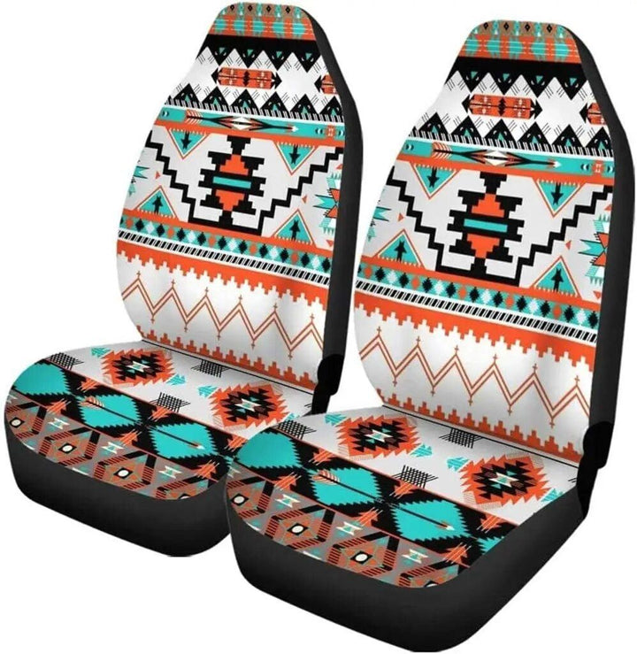 Southwest Geometric Tribal Aztec Universal Car Seat Covers