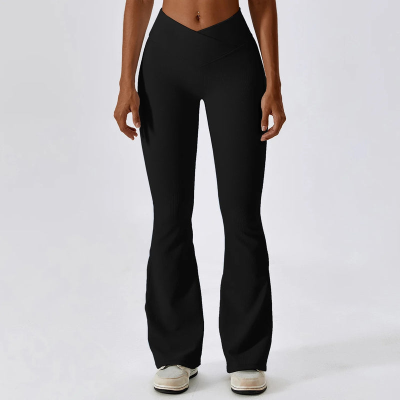 yoga flare leggings, view 5 - MRSLM