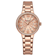 Women's casual steel strap watch, view 3 - MRSLM