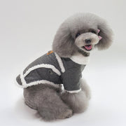 Warm winter dog jacket with fleece collar, view 6 - MRSLM