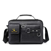 men's PU leather shoulder bag, view 8 - MRSLM