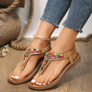 crystal bohemian sandals, view 2 - MRSLM