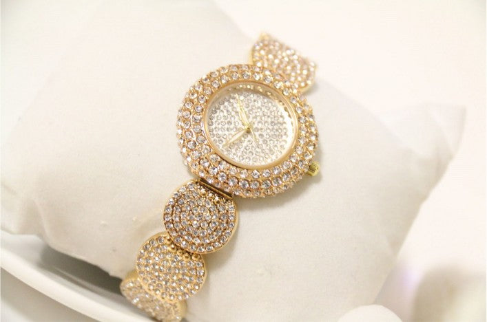 women's square crystal dial watch, view 6 - MRSLM