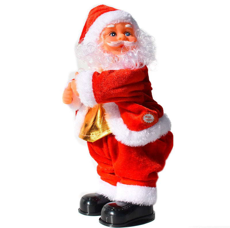 Dancing musical Santa figure, view 7 - MRSLM