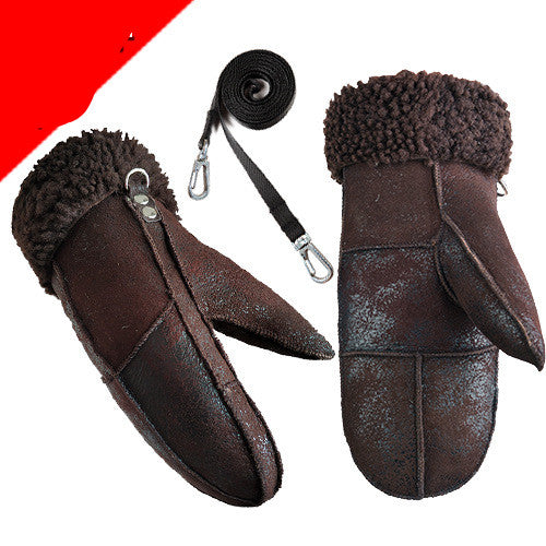 Windproof thickened winter gloves, view 6 - MRSLM