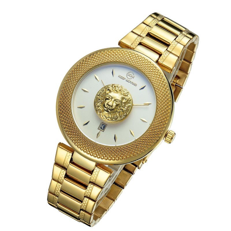 Ladies quartz steel band watch, view 5 - MRSLM