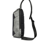 multi-functional oxford chest bag, view 3 - MRSLM