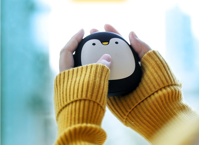 Penguin and polar bear rechargeable hand warmer, view 10 - MRSLM