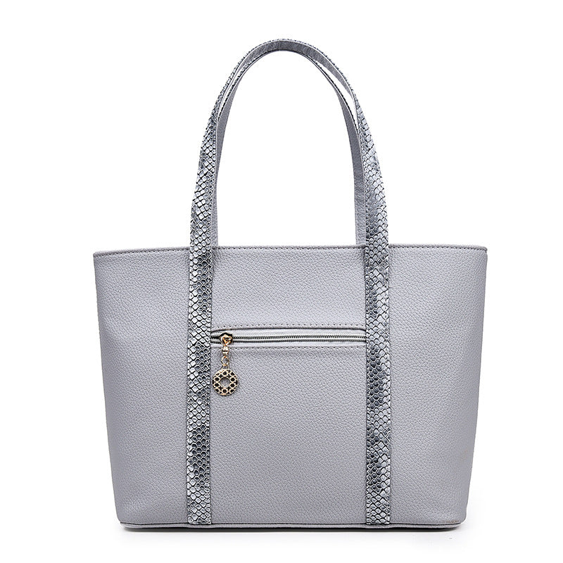 women's zipper shoulder handbag, view 4 - MRSLM