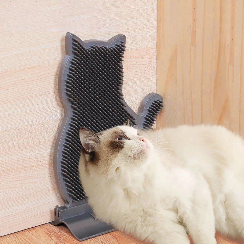self-grooming catnip massage comb, view 5 - MRSLM