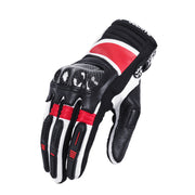 Goatskin carbon fiber motorcycle gloves, view 3 - MRSLM