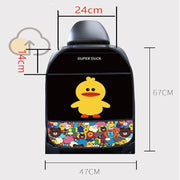 kids car seat back cover protector, view 9 - MRSLM