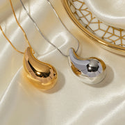 waterdrop pendant necklace - MRSLM