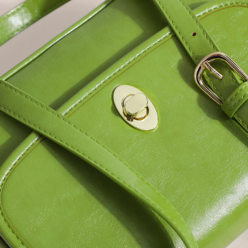 flap square shoulder bag, view 9 - MRSLM