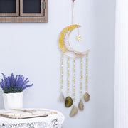 natural agate crystal dream catcher pendant, view 13 - MRSLM