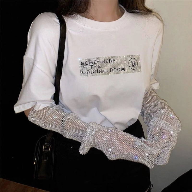 diamond hollow nylon arm sleeves, view 2 - MRSLM