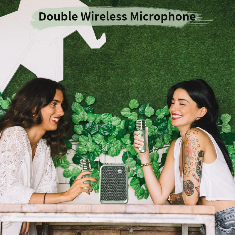 portable bluetooth karaoke speaker, view 4 - MRSLM