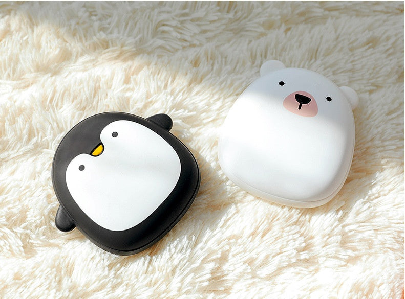 Penguin and polar bear rechargeable hand warmer, view 7 - MRSLM