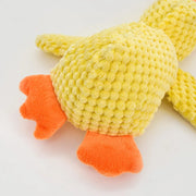 duck shape quacking dog toy, view 9 - MRSLM