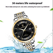 men's quartz calendar watch, view 2 - MRSLM