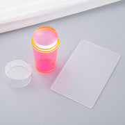 silicone nail art stamper set with scraper, view 9 - MRSLM