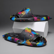 cute shark couple casual slippers, view 7 - MRSLM