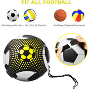 soccer solo kick trainer with waist belt, view 6 - MRSLM