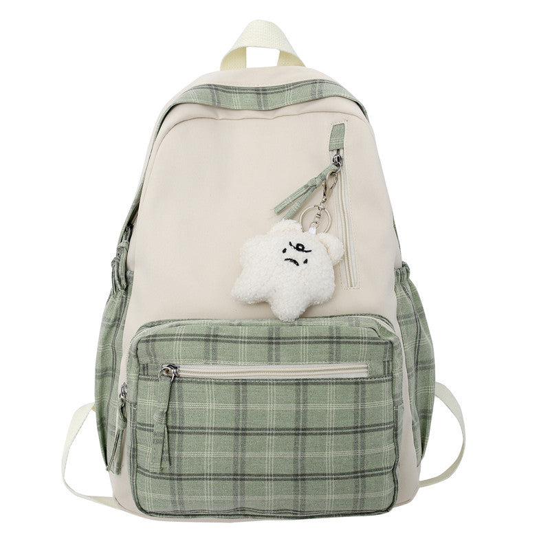 Women's casual school backpack, view 3 - MRSLM
